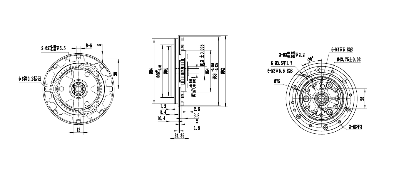 机械臂关节齿轮箱(图1)